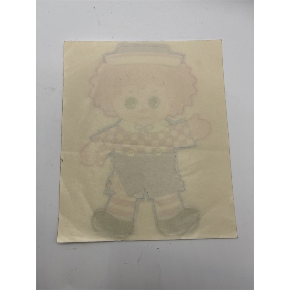 Vtg‎ Raggedy Andy Self Adhesive Sticker Hallmark - Single Sticker READ - Picture 2 of 7
